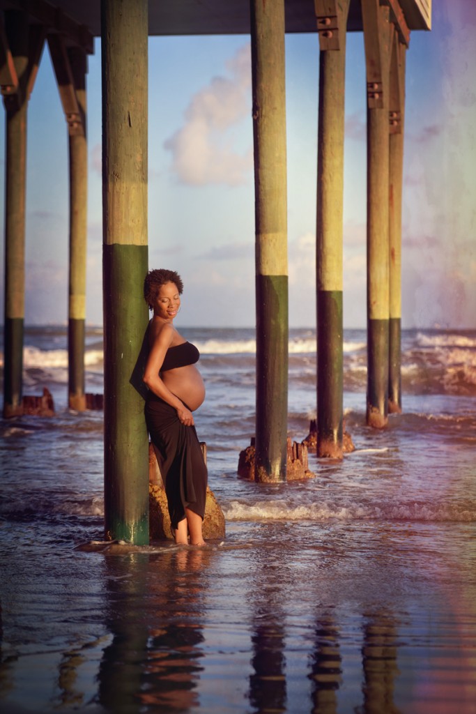 Maternity Photographer Galveston Beach